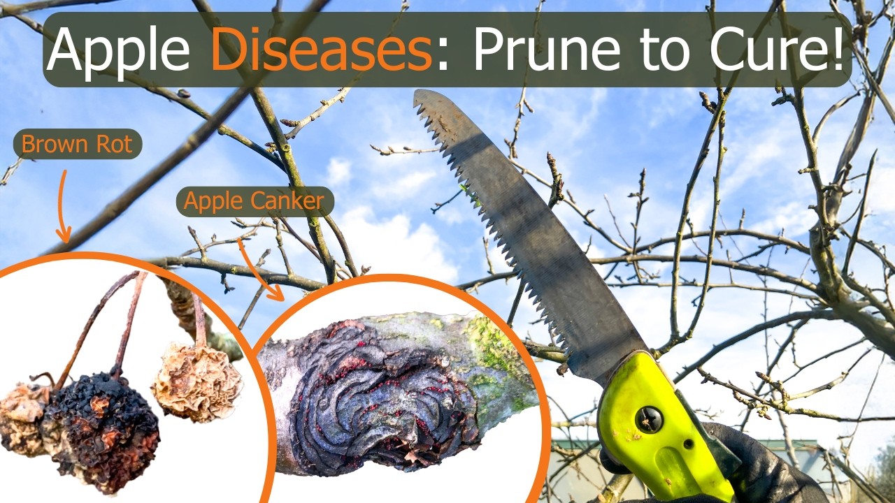 Winter Pruning Your Apple Tree? Watch out for Brown Rot and Apple Canker