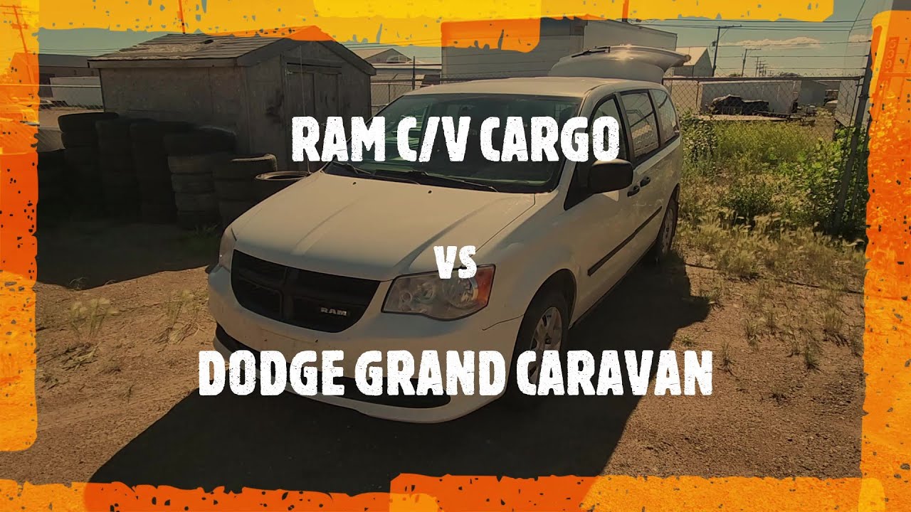 Ram C/V Cargo Minivan vs Dodge Grand Caravan (MAIN DIFFERENCES)