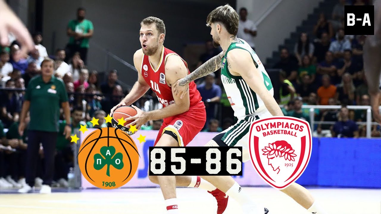 Panathinaikos - Olympiacos 85-86 | Full Highlights | Super Cup Final | 29.09.2024