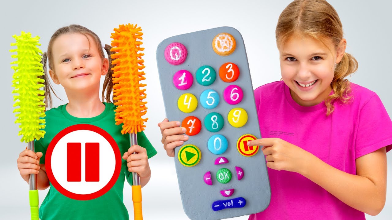 Die verzauberte Fernbedienung 📺🪄 Eine Sammlung von Videos für Kinder | Vania Mania DE – Sammlungen