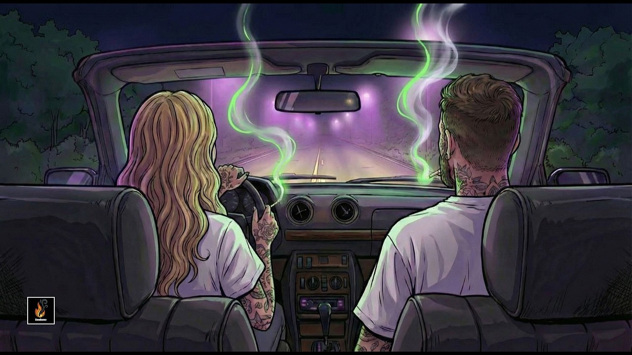 Lost in the Neon Smoke 🌌 Playlist — 420 Vibe Music | Chill Rap • Bluesy Hip-Hop