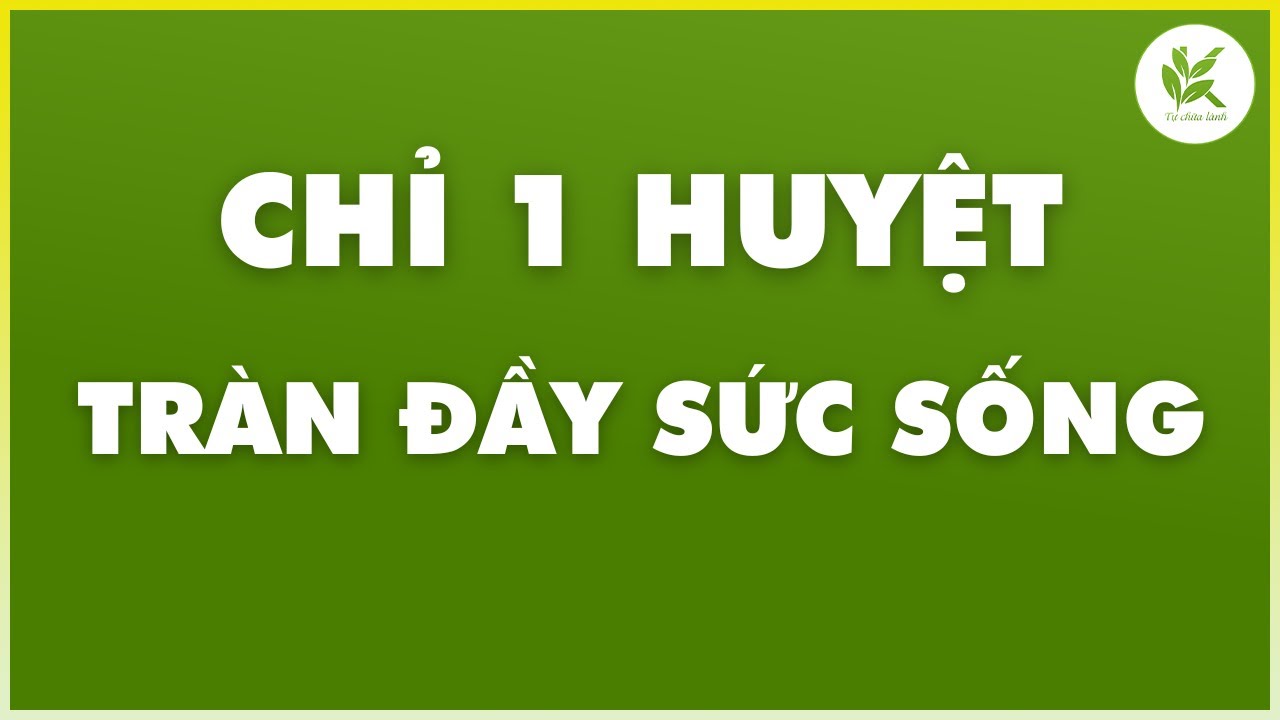 Người Mệt Mỏi Không Có Sức Sống HÃY THỬ CÁCH NÀY NGAY Rất Hiệu Quả | TCL