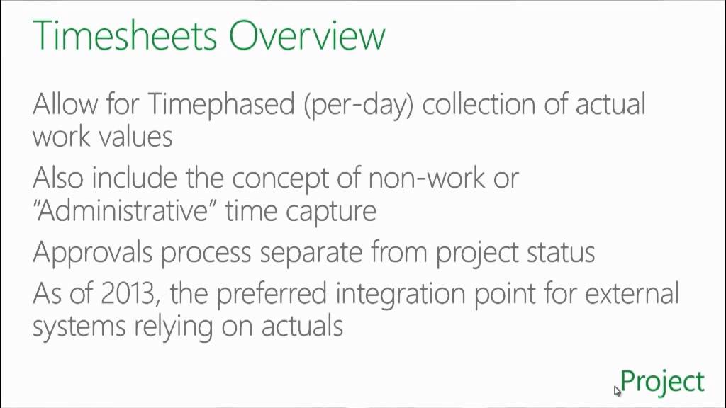 What's New with Project Server 2013 Timesheets - EPC Group