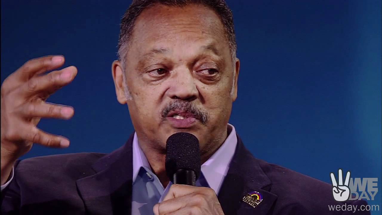 Reverend Jesse Jackson offers words of advice for young people