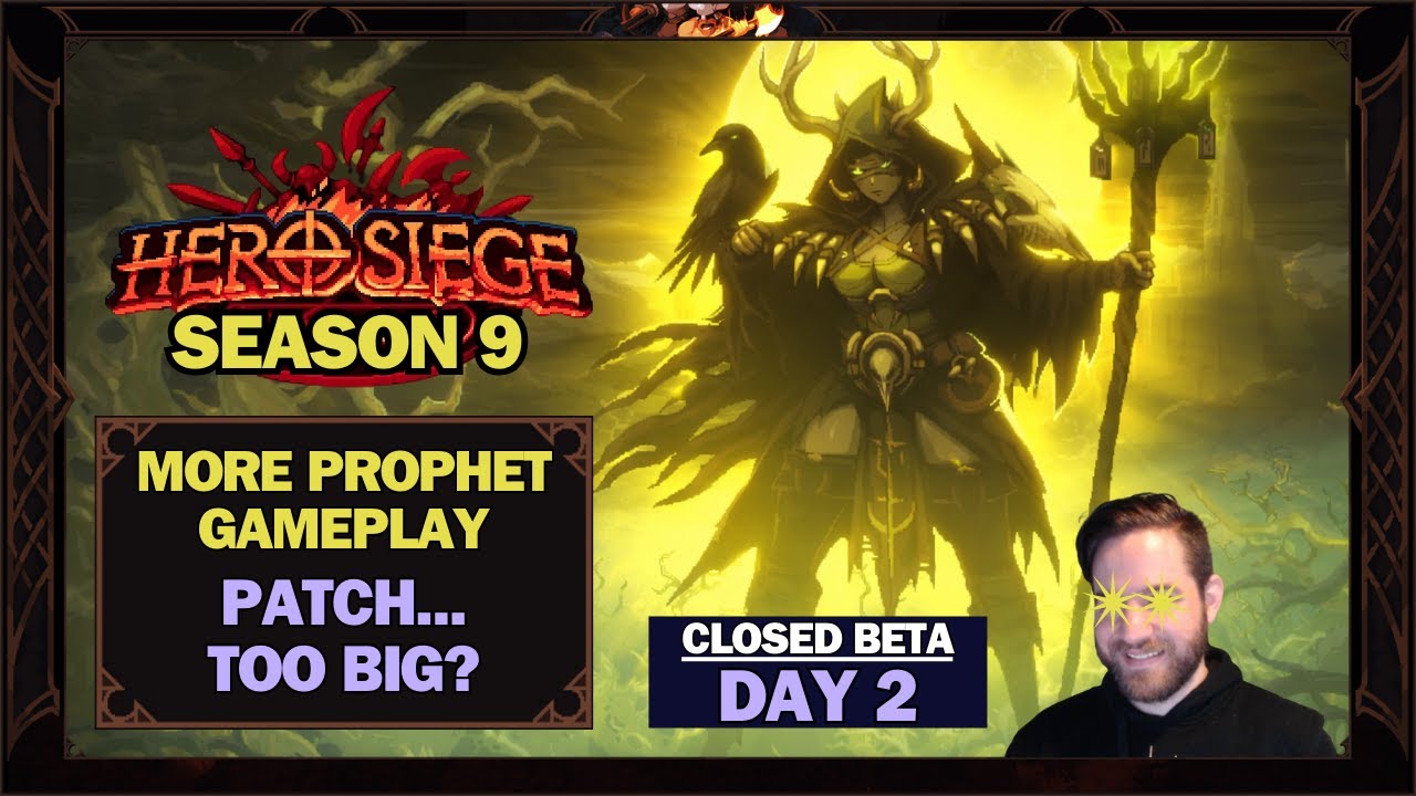 Этот патч слишком большой? | Закрытое бета-тестирование 9-го сезона Hero Siege, 2-й эпизод