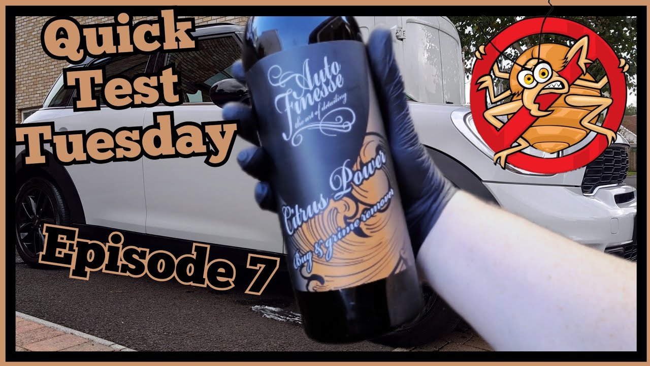 Auto Finesse Citrus Power &mdash; средство от насекомых и грязи | Быстрый тест, Ep007 #автомойка #уходзаавтомобилями