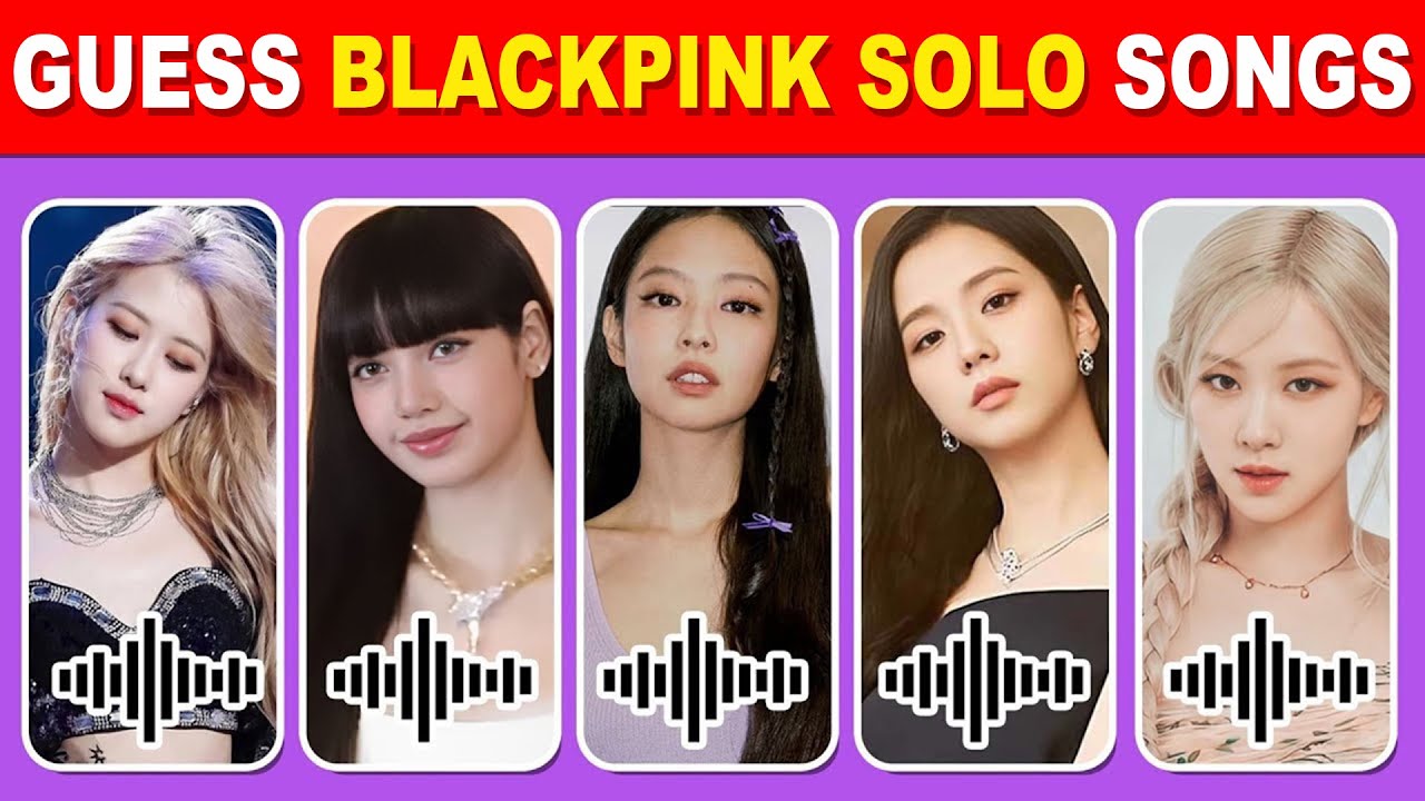 BLACKPINK Solo Songs Guess Challenge! 🎤🔥 (Can We Get Them All Right?)