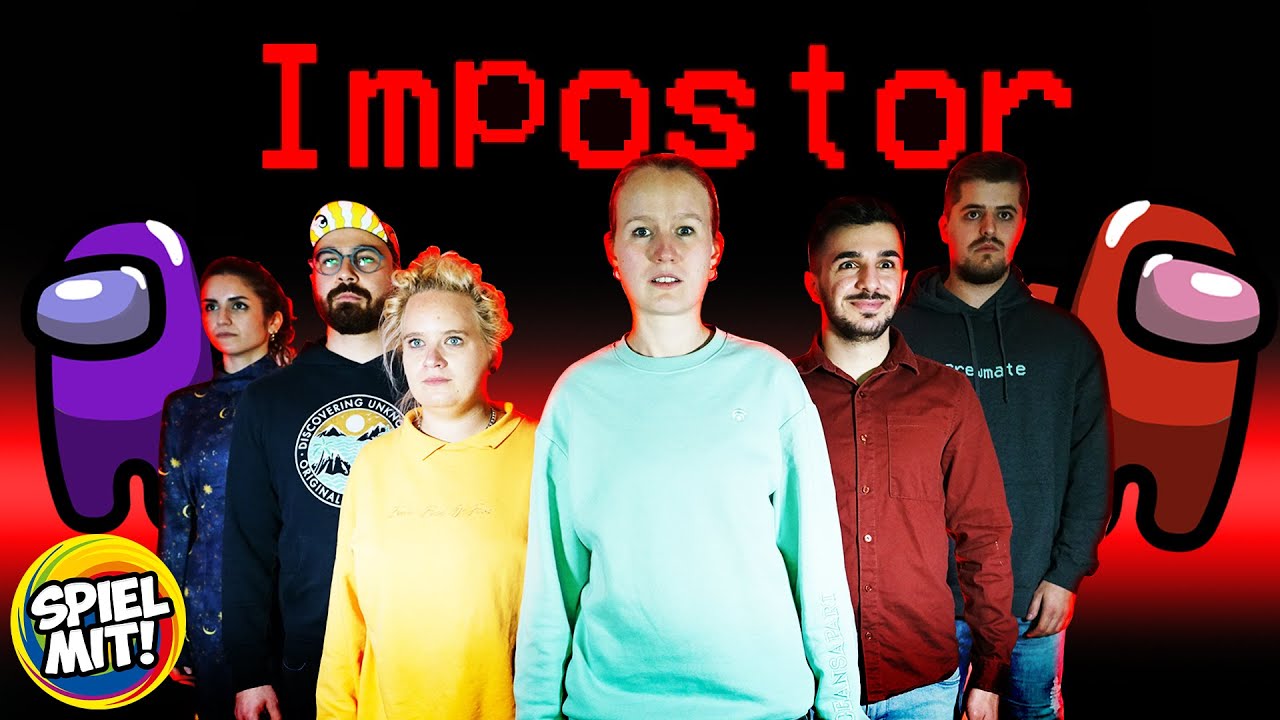 REAL LIFE AMONG US MIT DER CREW! Crewmates heute mit 500IQ