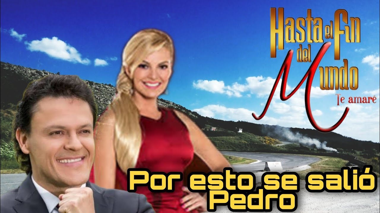 La verdadera Razón por la que Pedro Fernández Salió de la telenovela