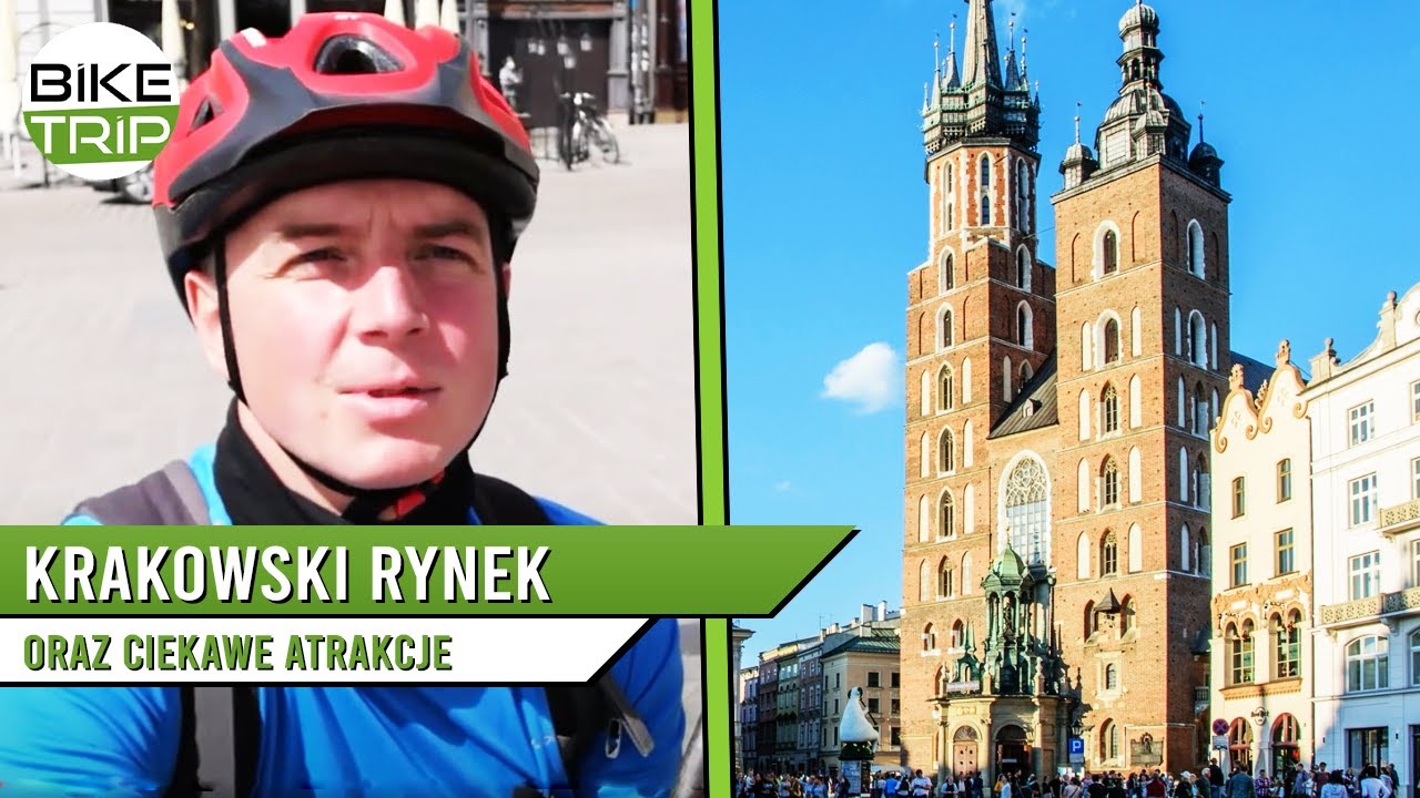 Krak&oacute;w na rowerze - ciekawostki o Rynku.