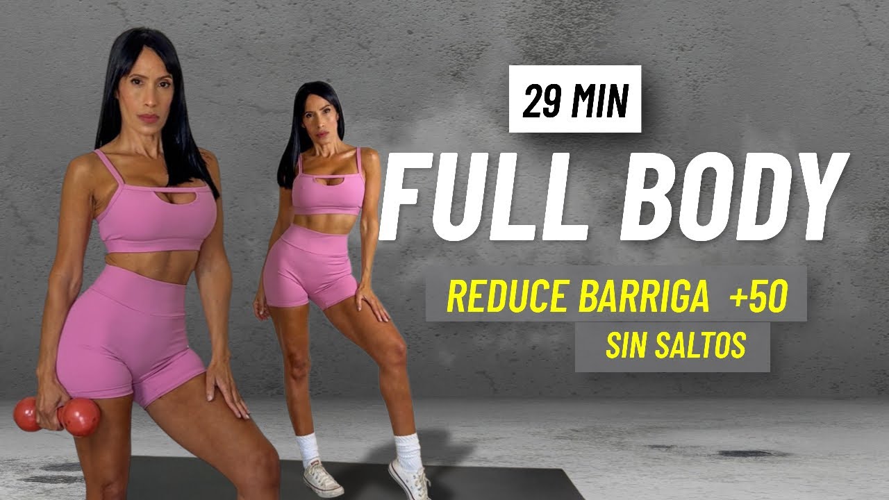 CUERPO COMPLETO EN CASA | Quema Grasa y Tonifica | Con Mancuernas | Sin repeticiones 