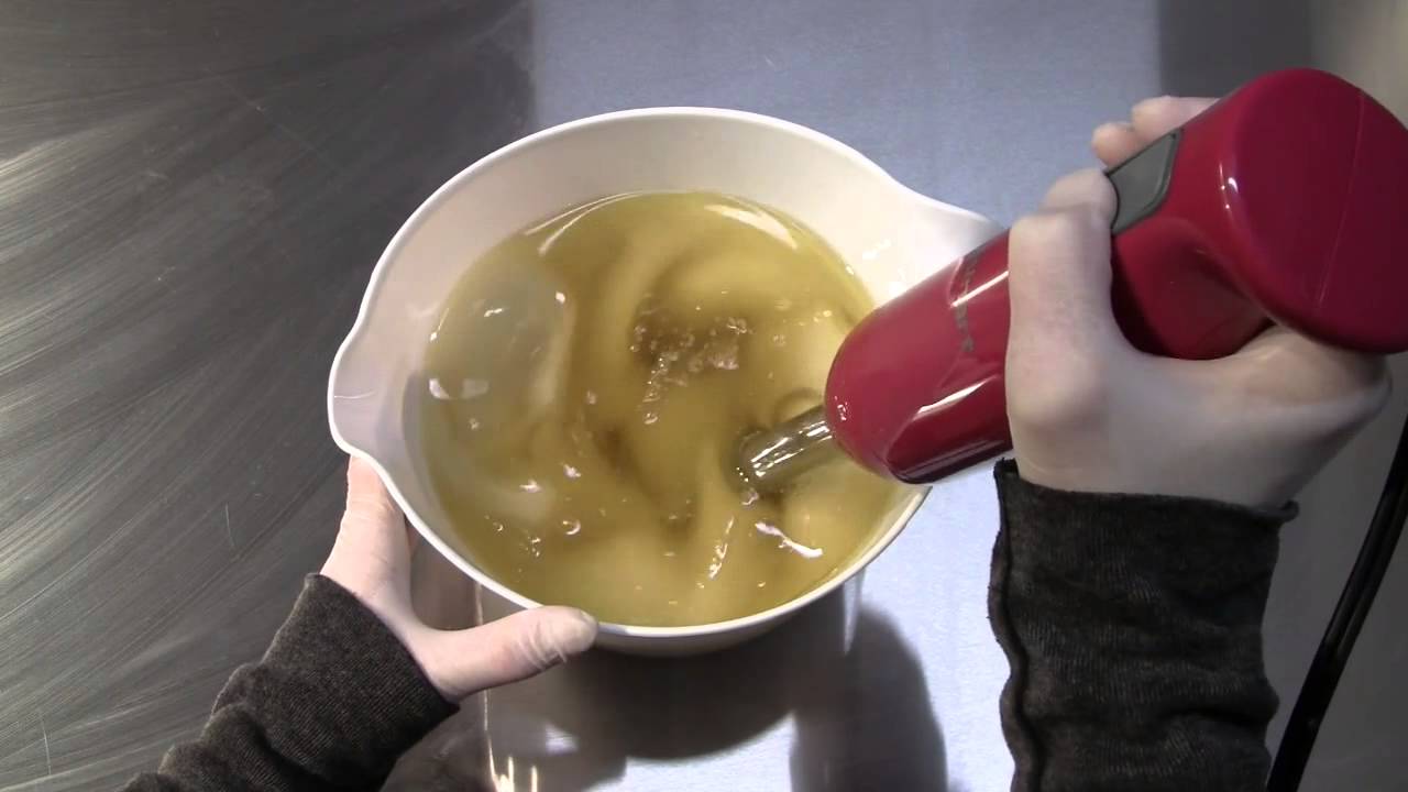 A Very Basic Bar  - Soap Making