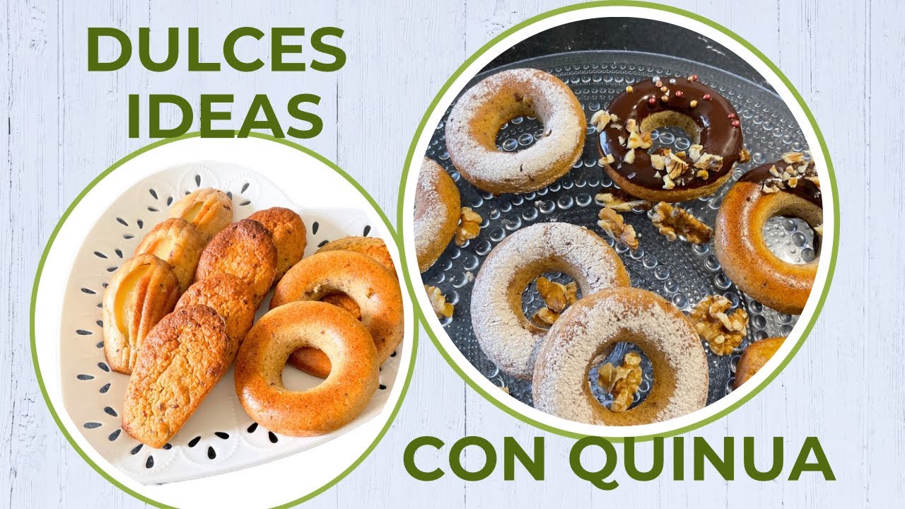 Десерты из киноа: пончики и мадленки без муки, без сахара! #торты