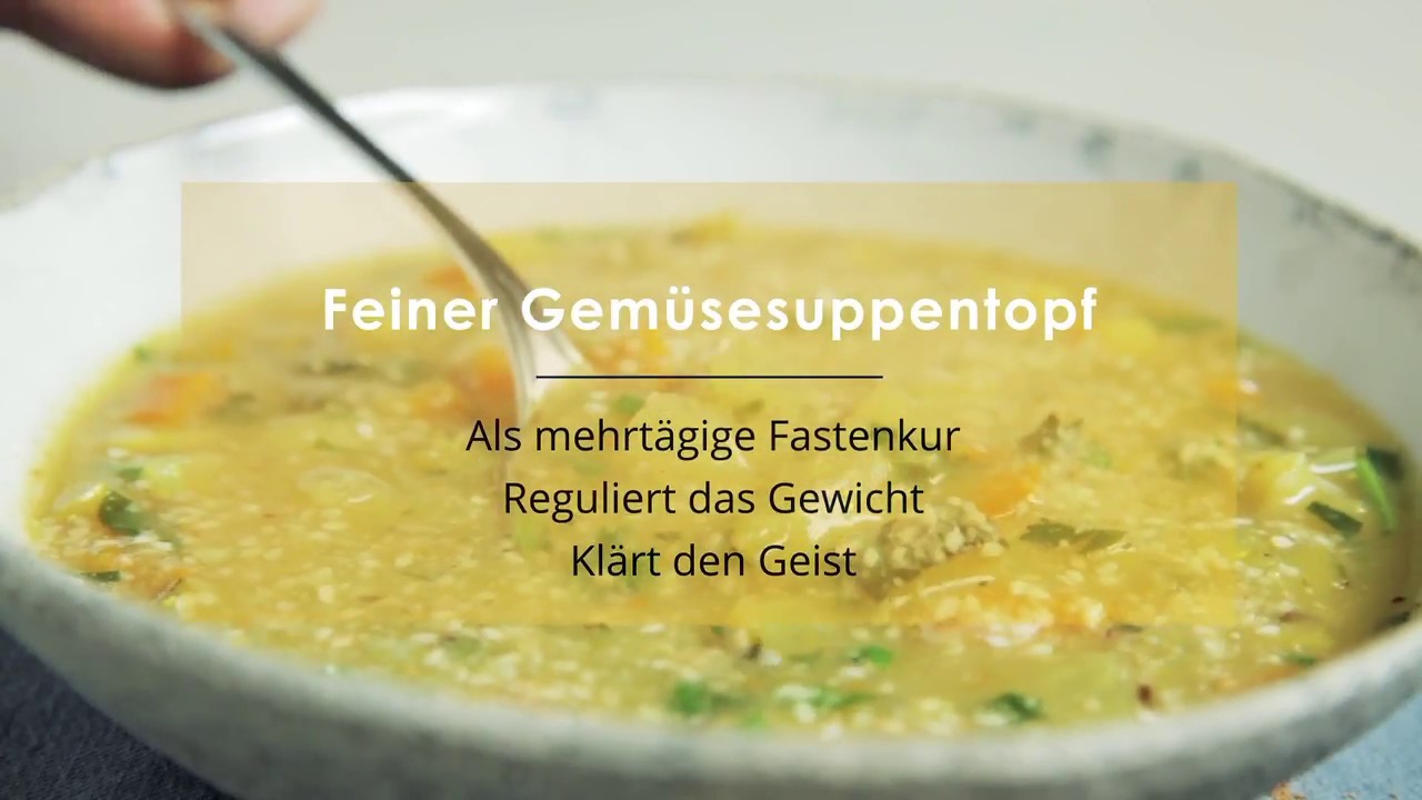 TCM Feiner Gem&uuml;sesuppentopf -  als mehrt&auml;gige Fastenkur