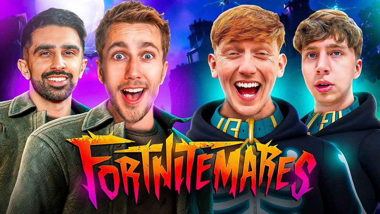 FORTNITEMARES WITH VIKKSTAR, ANGRY GINGE & JAKKEYDAVIES! (FULL VOD)