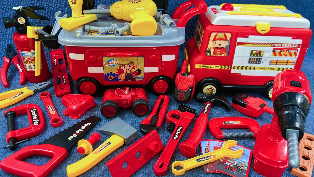 10 min to open the box,satisfied with the electric screwdriver, screw assembly toolbox |Toy Review 