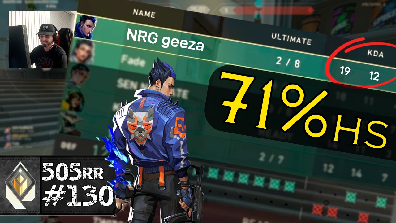 71% HS is ILLEGAL - NRG geeza [NA] #MatchMVP