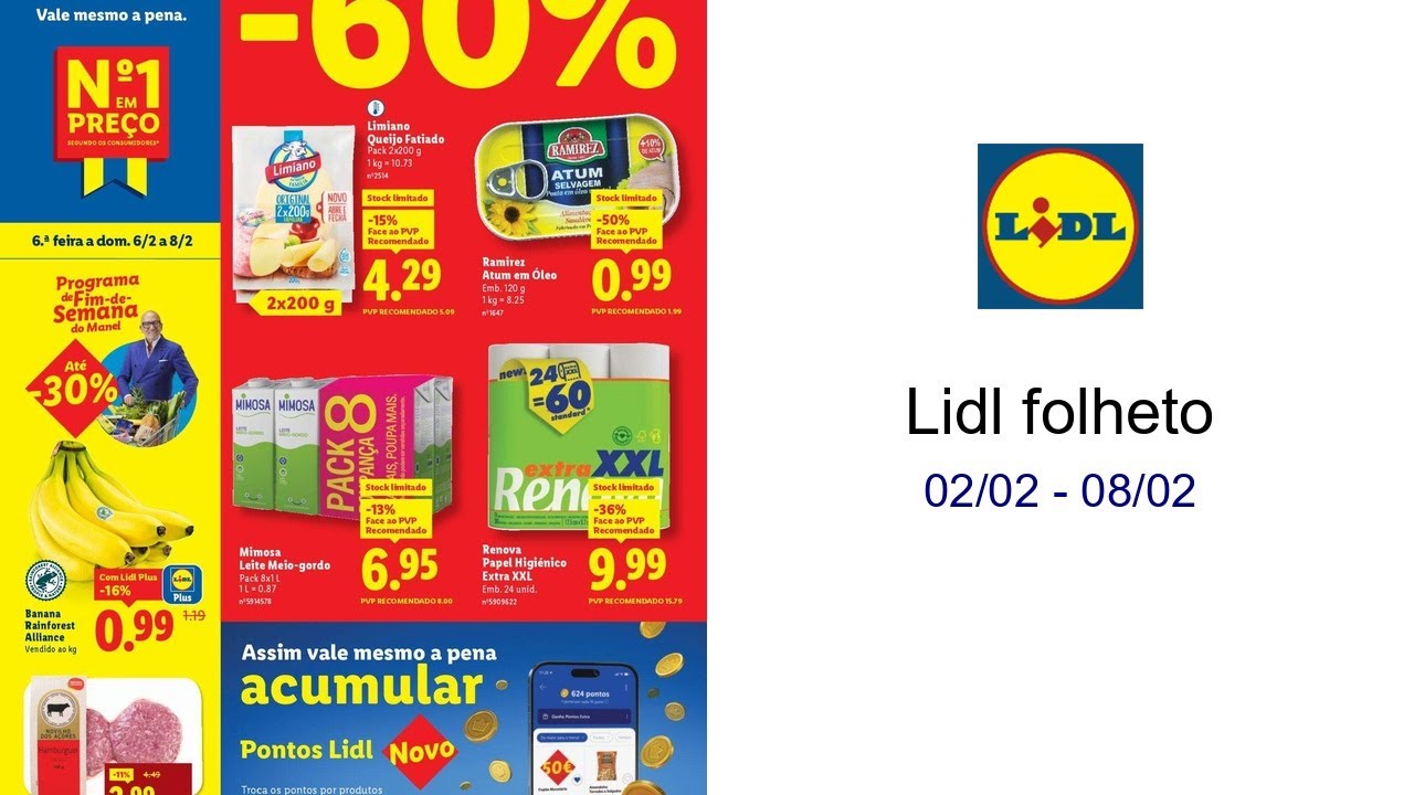 Lidl folheto 02/02 - 08/02
