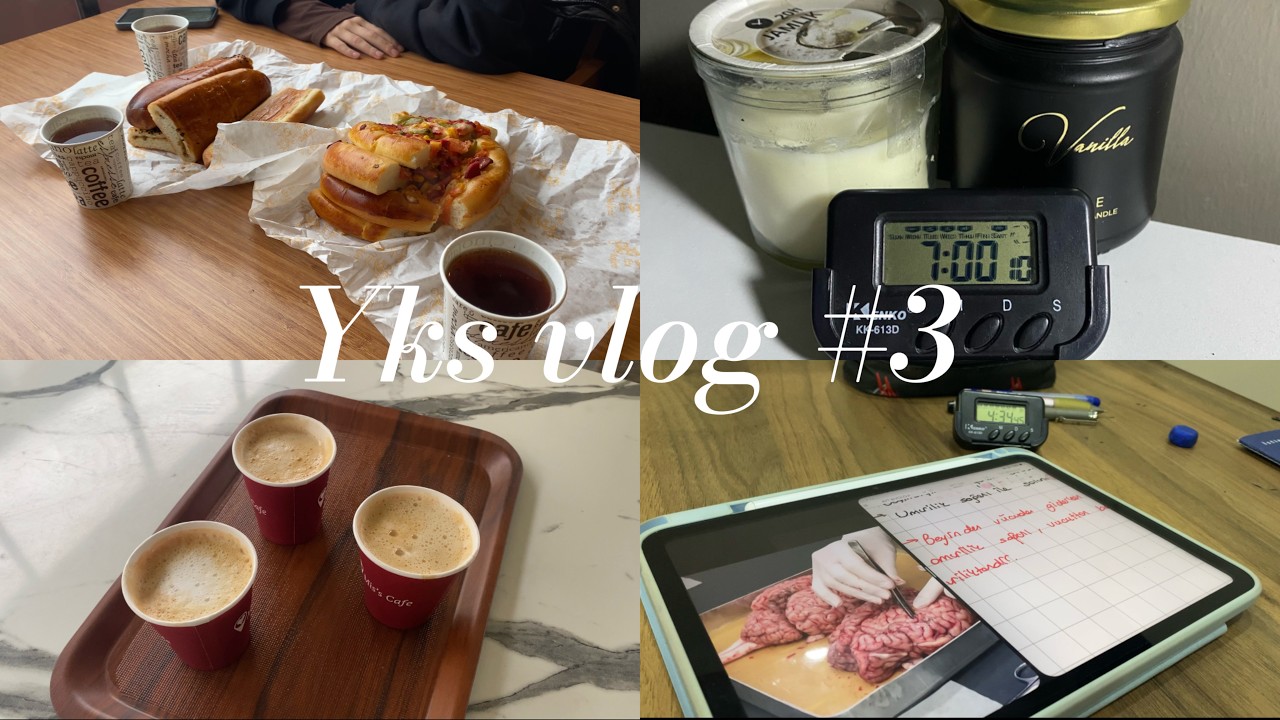7 saat ders/kütüphane, ayt çalışmaları, branş denemeleri…#dailyvlog #yks2026 #studywithme