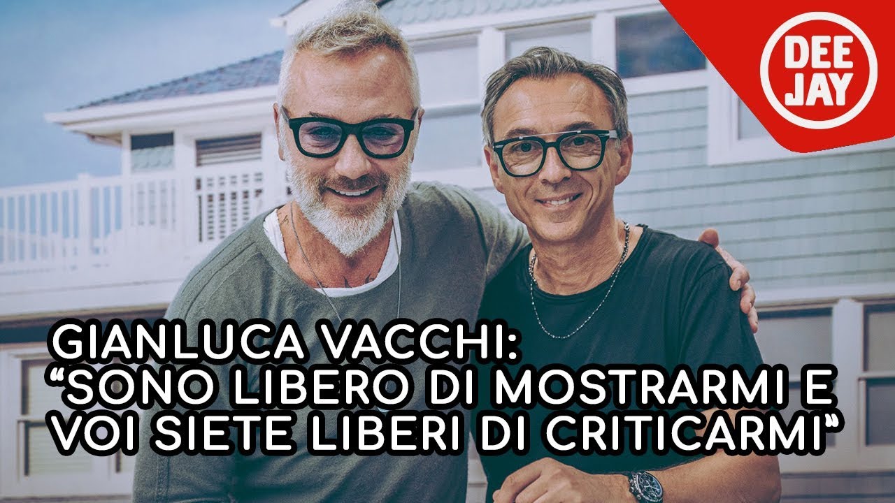 Gianluca Vacchi ospite a Radio Deejay