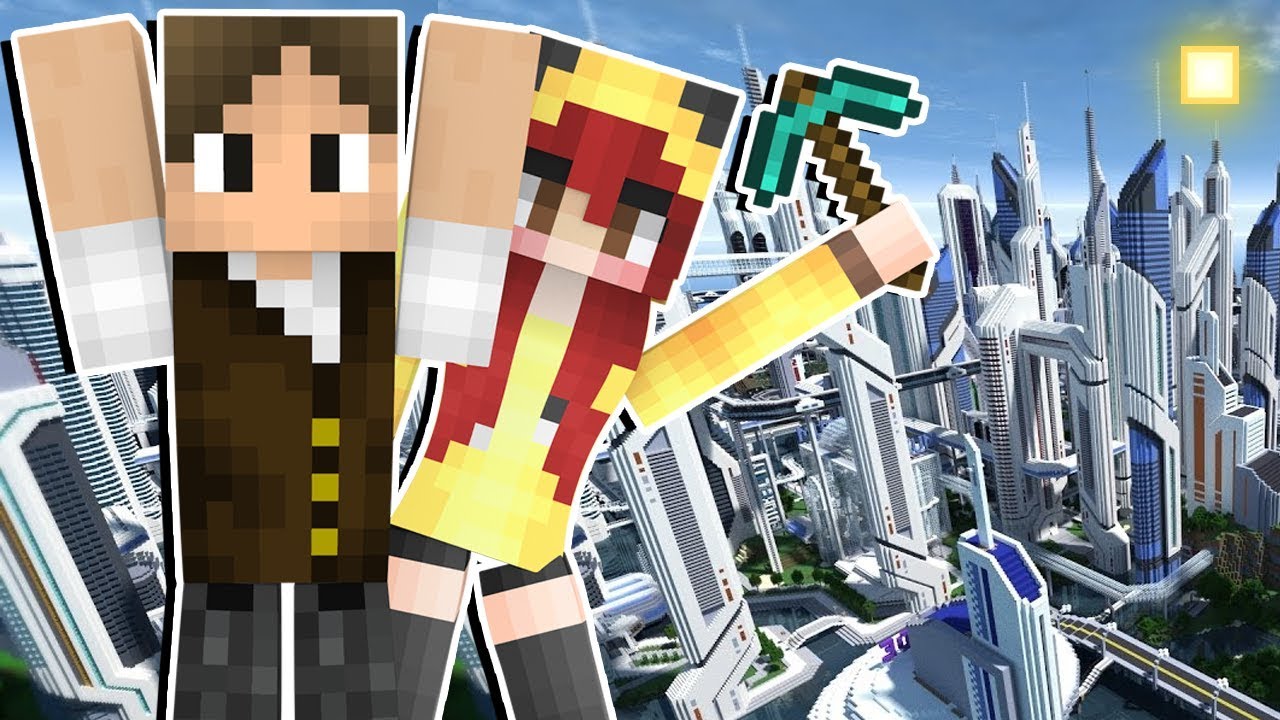 Mega CasalCraft #27: COMEÇANDO A CIDADE MODERNA DO CASAL CREAFT!