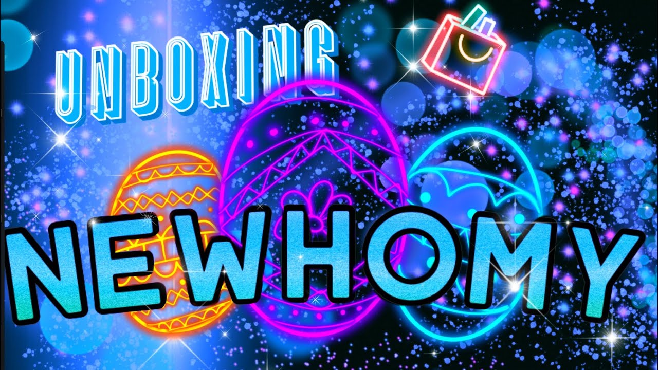 Unboxing fun diamond painting Easter surprise from Newhomy