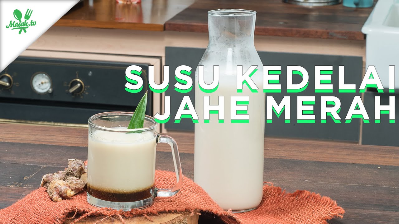 Susu Kedelai Jahe Merah