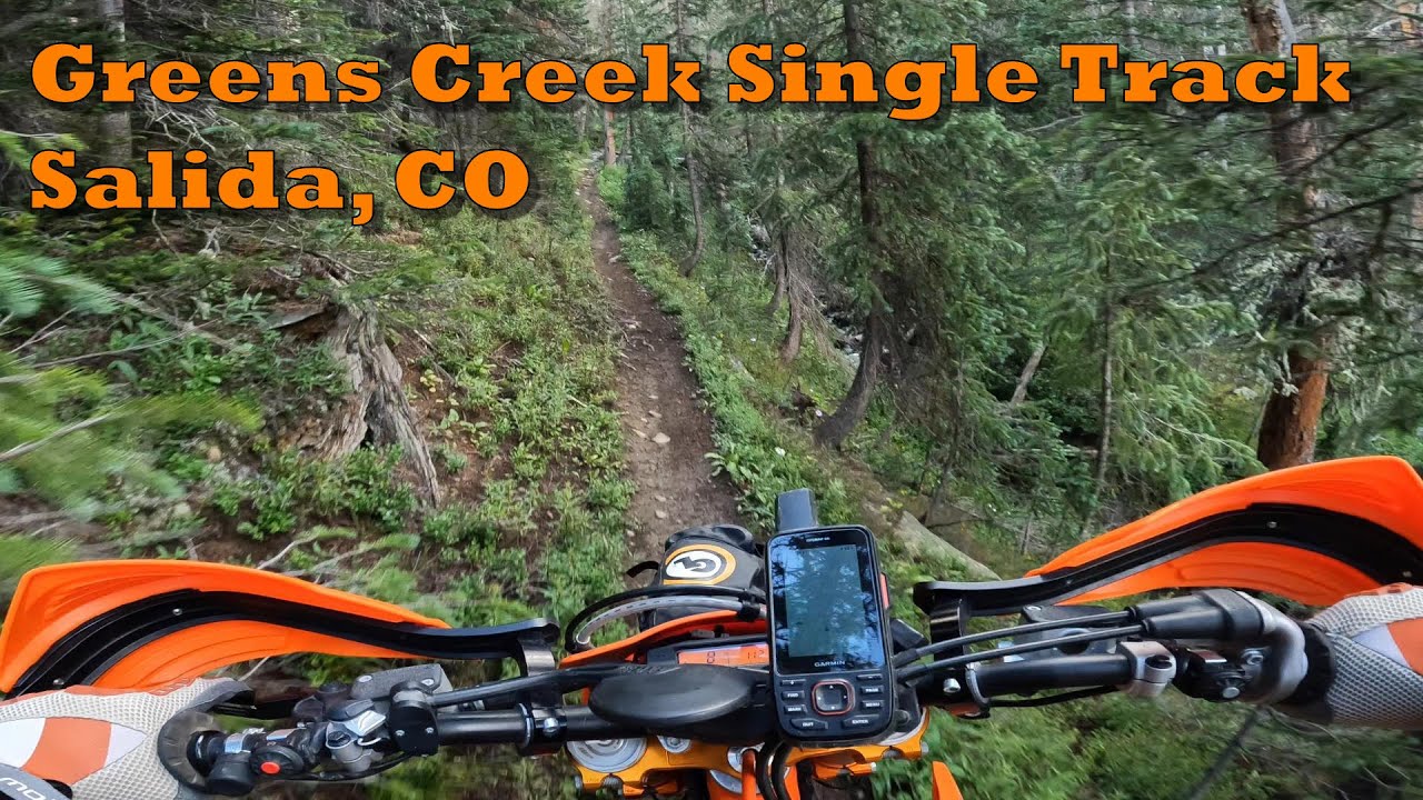 Greens Creek Single Track, Salida Colorado
