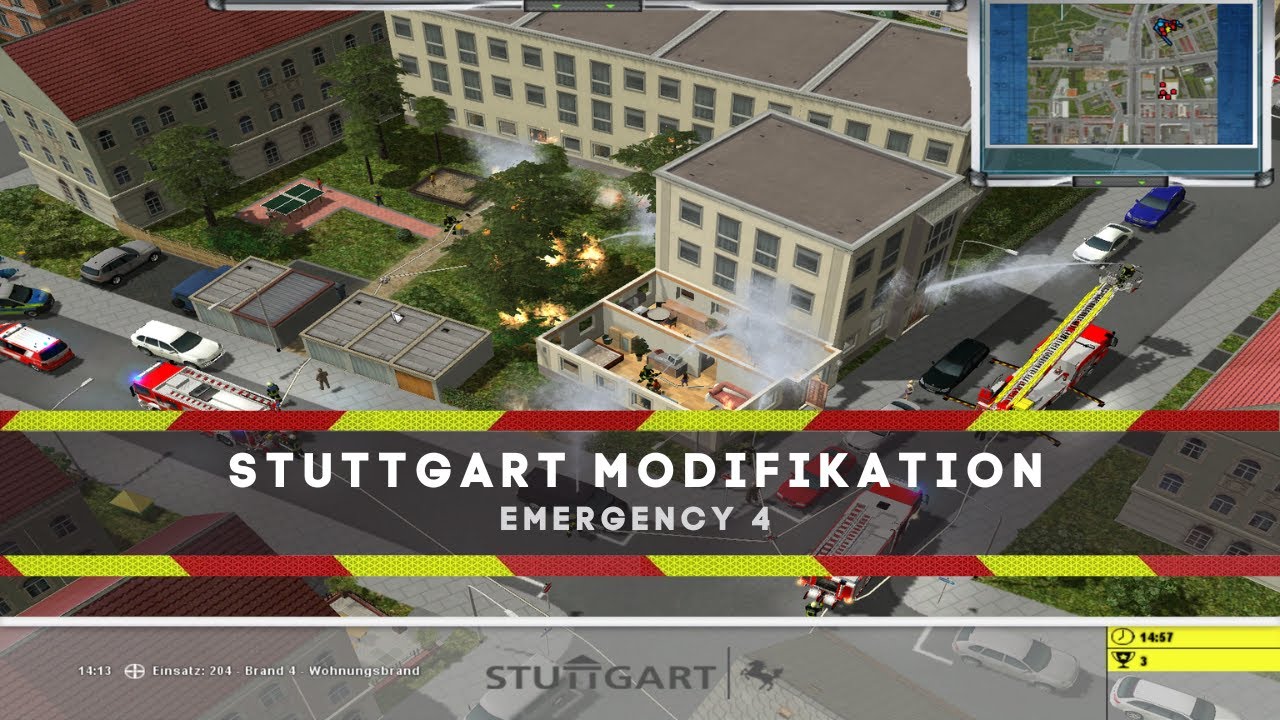 Wohnungsbrand in Stuttgart | Emergency 4 | Stuttgart Modifikation