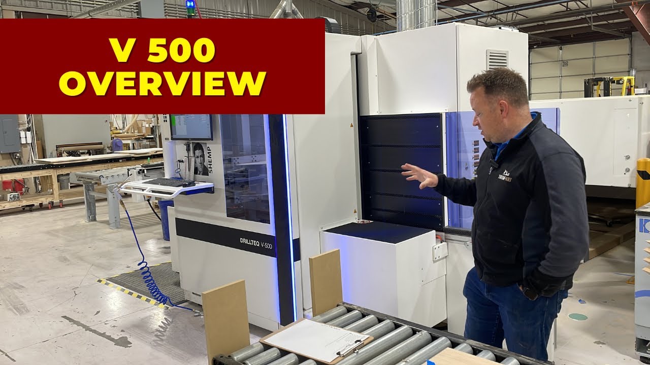 Homag Drillteq V-500 vertical cnc machine