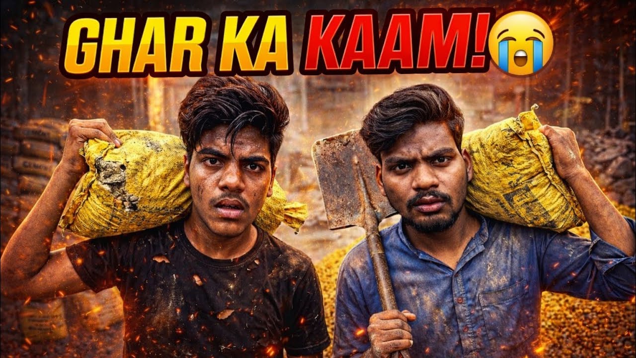 Cement Aur Bajri Utha Utha Kar Thak Gaye 😭 Ghar Repair || Mudassir bhai 