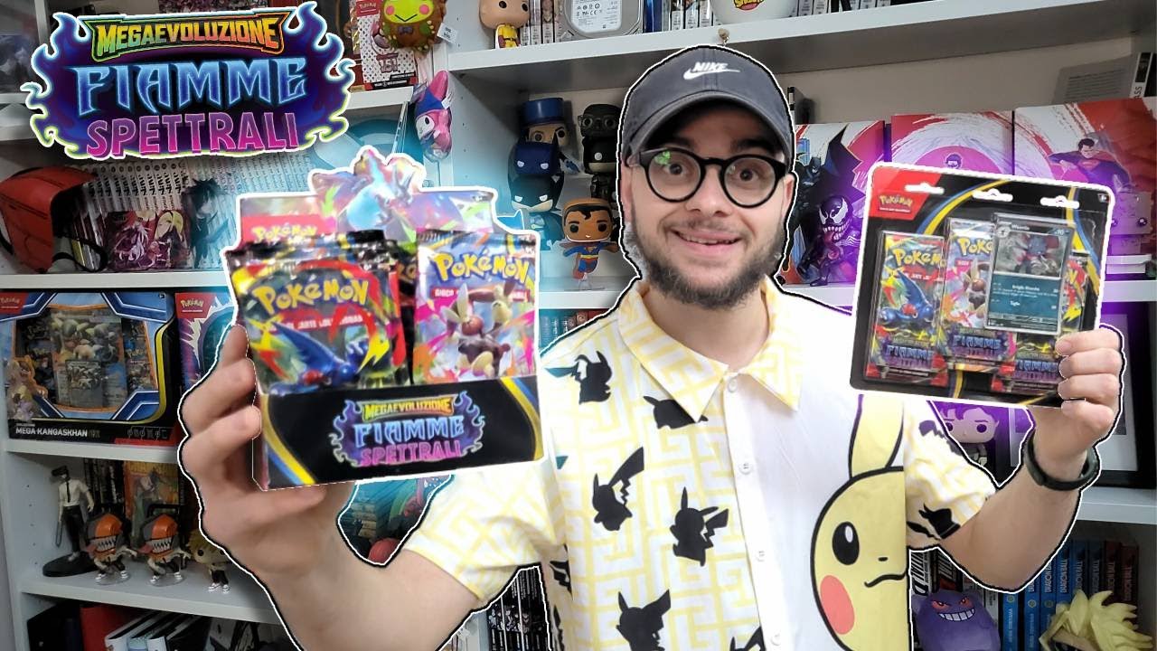 Collezione da 36 Bustine di Pokémon Fiamme Spettrali !!