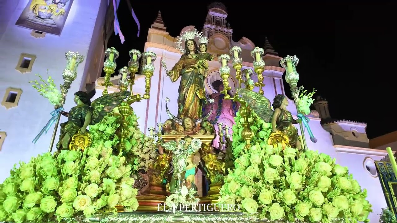 Coronación Canónica de María Auxiliadora de la Palma del Condado Huelva 2024  4K