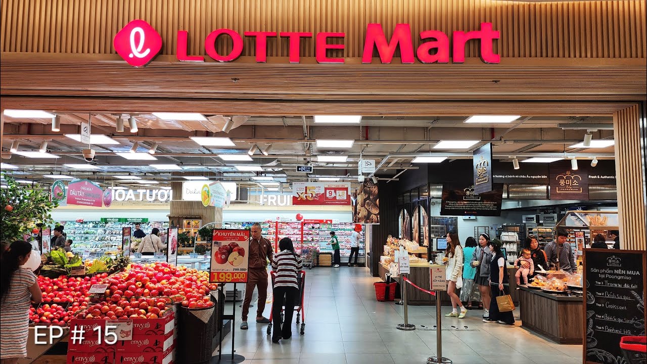 VIETNAM 🇻🇳 KA GROCERY STORE | LOTTE MART IS THE BIGGEST SUPER MART IN VIETNAM 🇻🇳 | #lottemart #hanoi