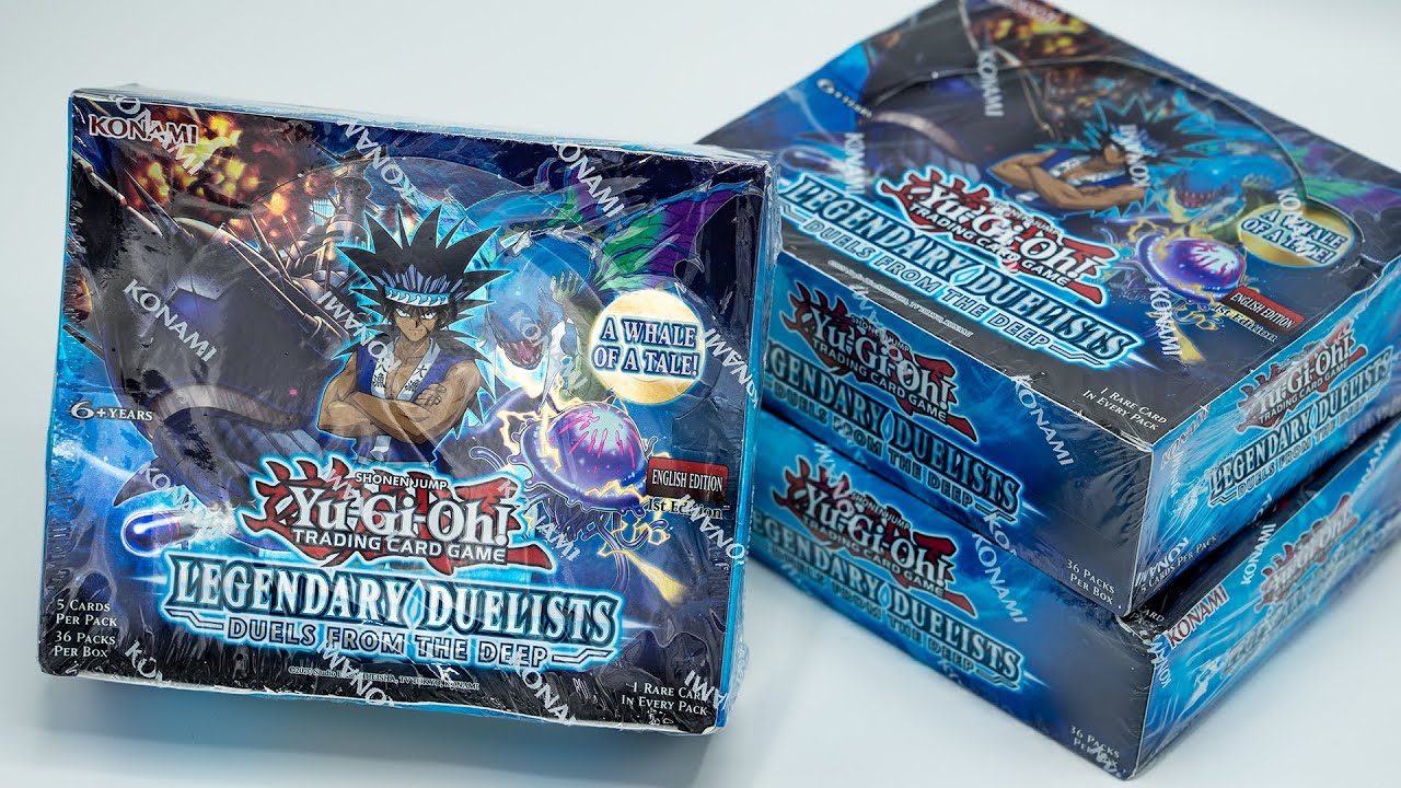 Yu-Gi-Oh Legendary Duelists Duels from the Deep Box Opening!