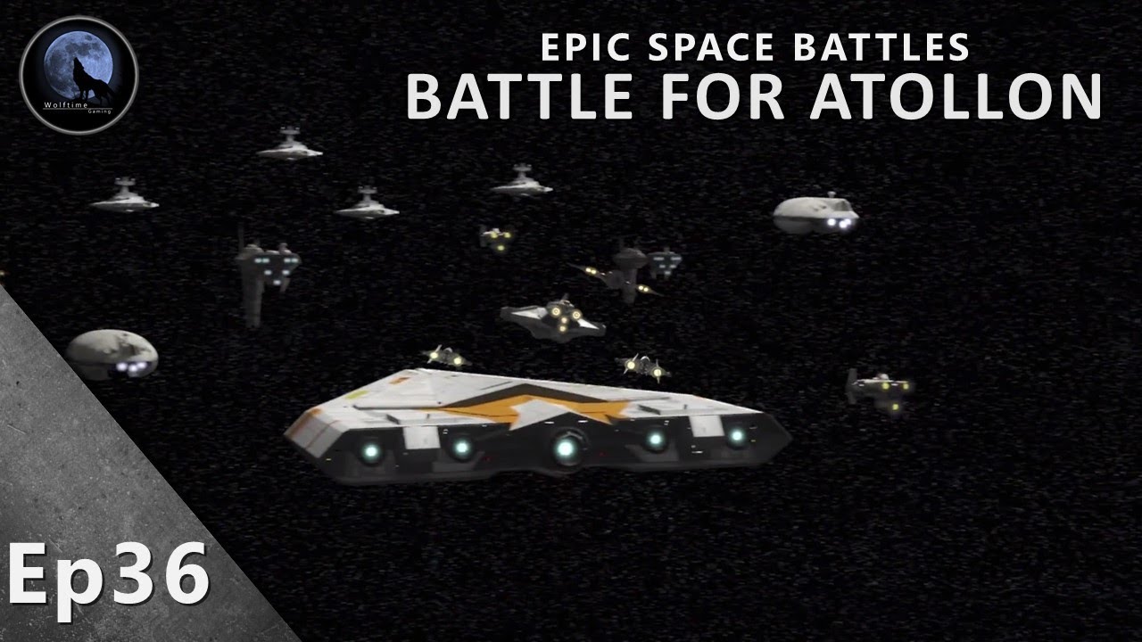 EPIC Space Battles | Battle for Atollon | Star Wars Rebels