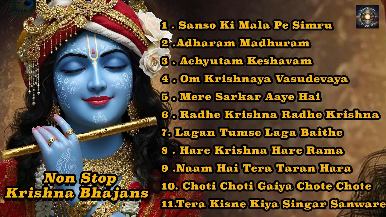 🌺 Top Superhit Krishna Bhajans 2025 | Nonstop Radha Krishna Bhakti Songs | Divine Morning Start ✨