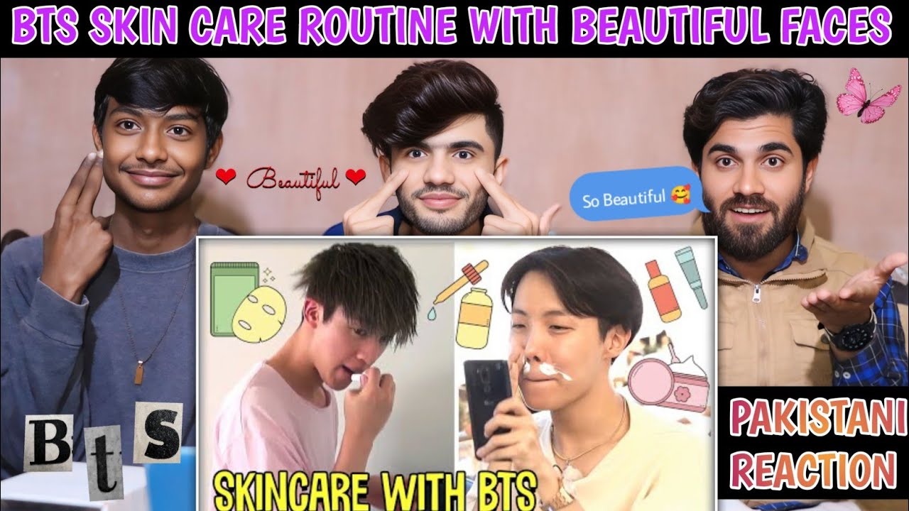 Bts Skin Care Routine - Pakistani Reaction - Usman Rajpoot