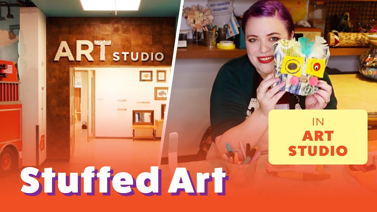 Stuffed Art in Art Studio