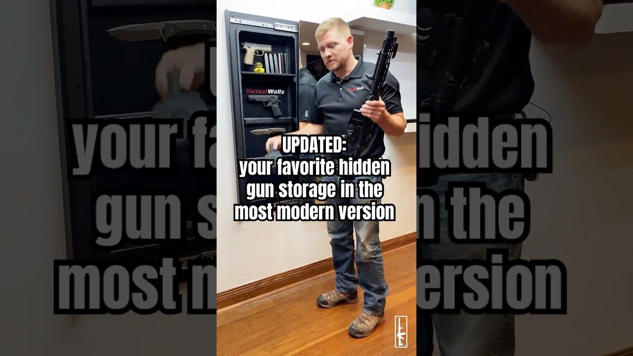 Your favorite hidden gun storage in the most modern version!
