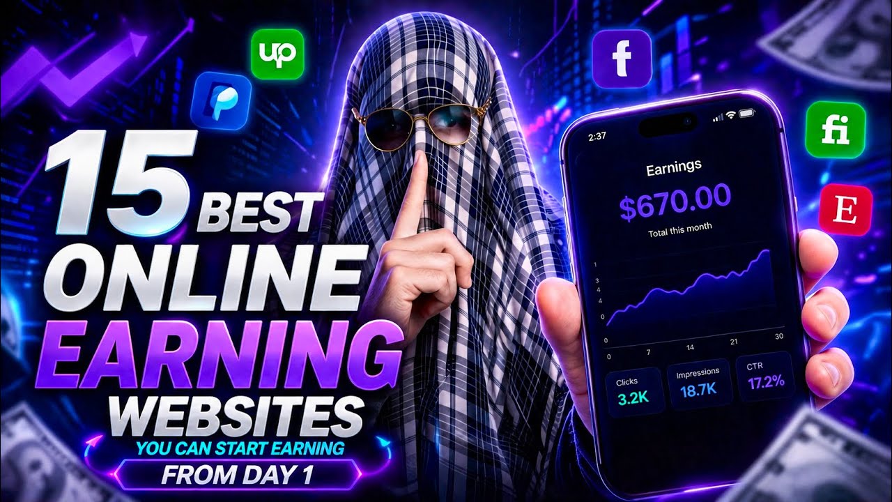 15 Best Online Earning Websites That Actually Work (2026) 🔥