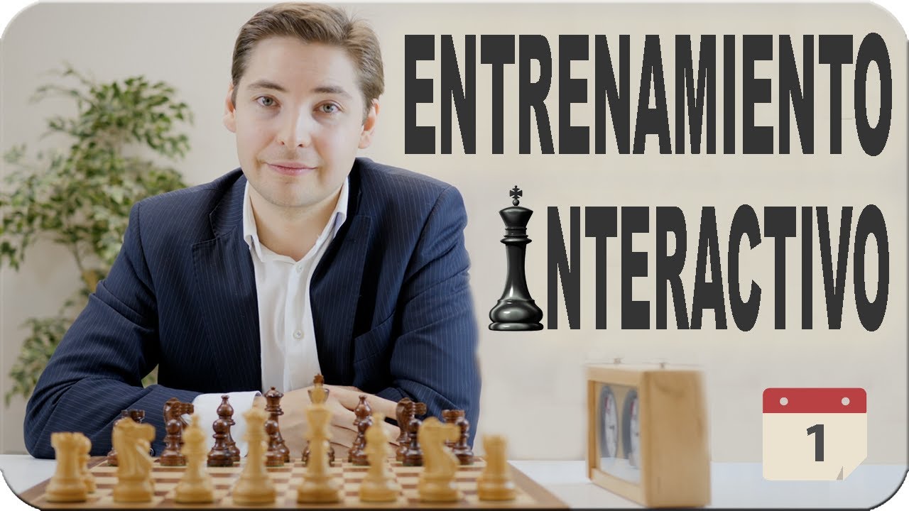 ENTRENAMIENTO INTERACTIVO de Ajedrez  #1: Kasparov Portisch, 1983