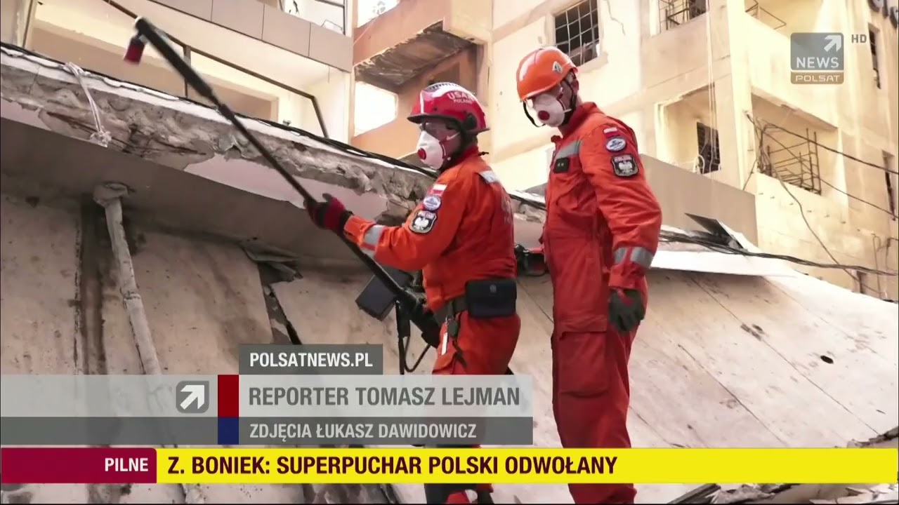 Bejrut - gigantyczny wybuch w porcie w roku 2020