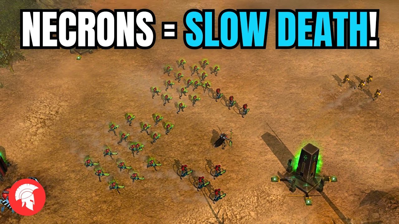 Necrons! The Slow Death! - Necrons - 4vs4 - Warhammer 40,000 Dawn of War – Definitive Edition