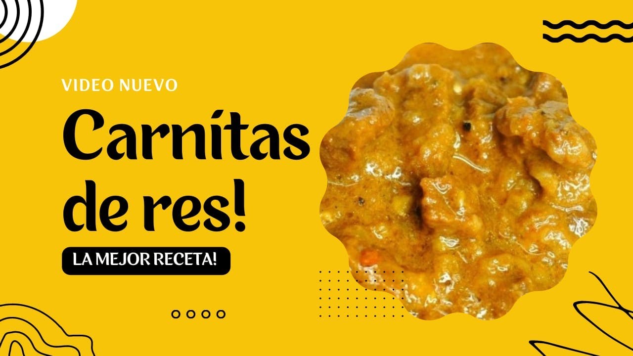 Cómo hacer unas deliciosas CARNITAS DE RES o CORDERO  || How to make  dehi gosht