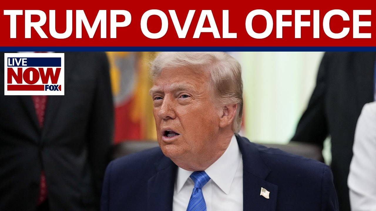 Trump makes announcement on Iran, signs ICE enforcement bill