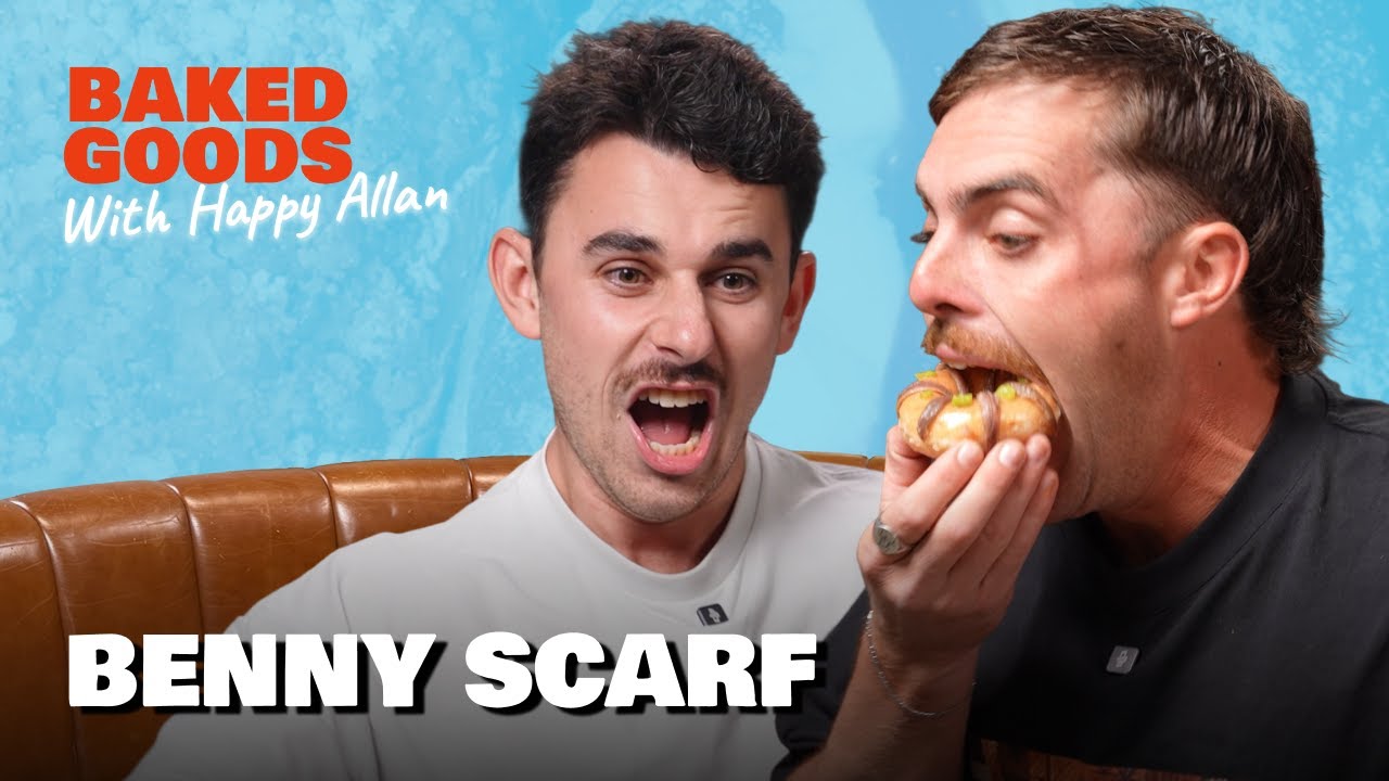 BENNY SCARF: Baked Goods With Happy Allan