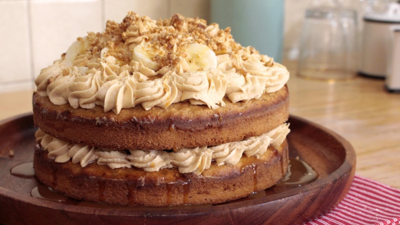 PASTEL DE BANOFFEE - PLÁTANO, CARAMELO Y CACAHUATE | ALE DE NAVA