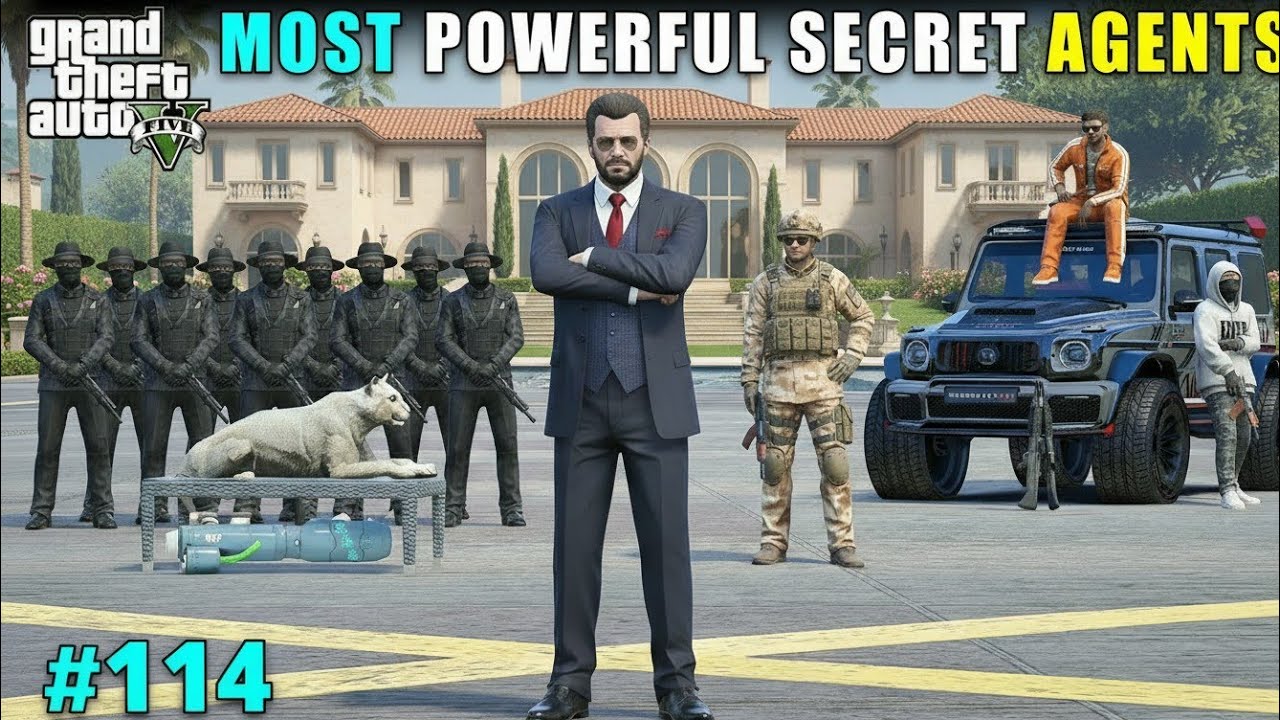 MICHAEL HIRE SECRET AGENT'S | GTA 5 GAMEPLAY