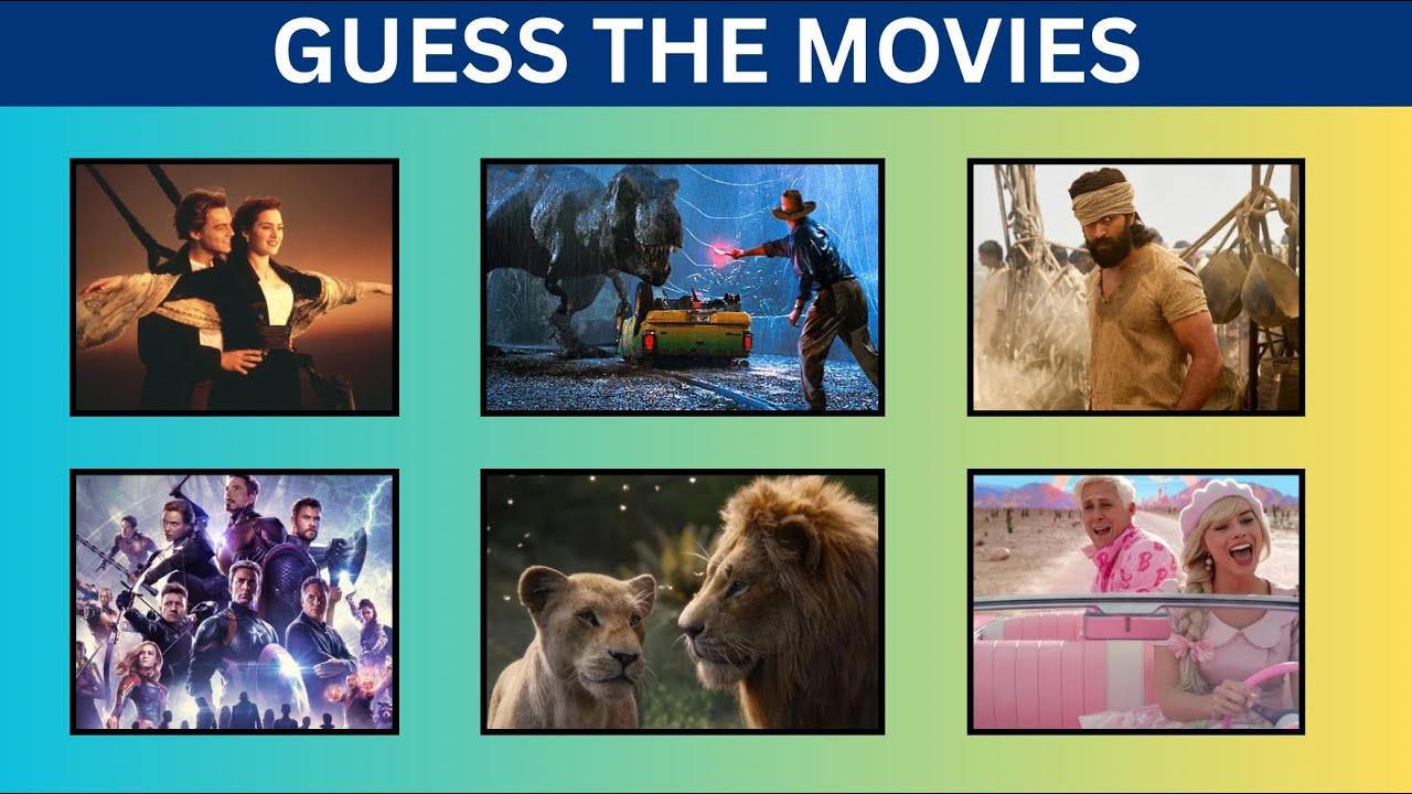 Guess the Movie Challenge 🎬🧠Movie Buffs, This One’s for You 🎥✨